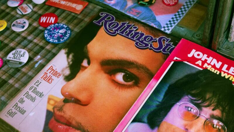 prince and john lennon on magazine - artists who didn't read music